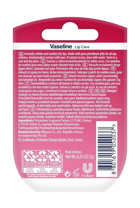 Vaseline Lip Therapy Pink Rosy Lips